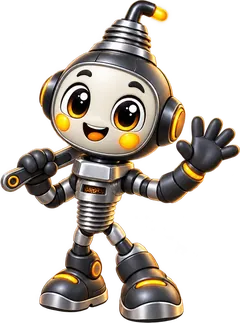 Obie, the ScanMyCar AI mechanic, waving hello